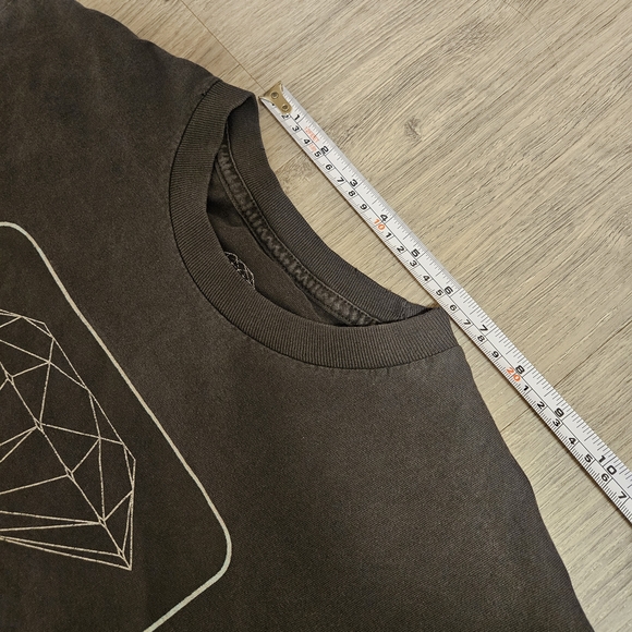 Y2k Diamond Supply Co. Distressed Black Graphic T-Shirt Men's Size Medium - Picture 11 of 14